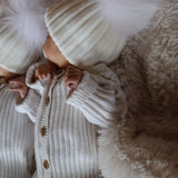 Amelie Baby Cashmere Pom Pom Hat Kids Snow