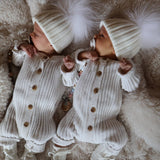 Amelie Baby Cashmere Pom Pom Hat Kids Snow