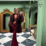 Louvre Coat Merlot