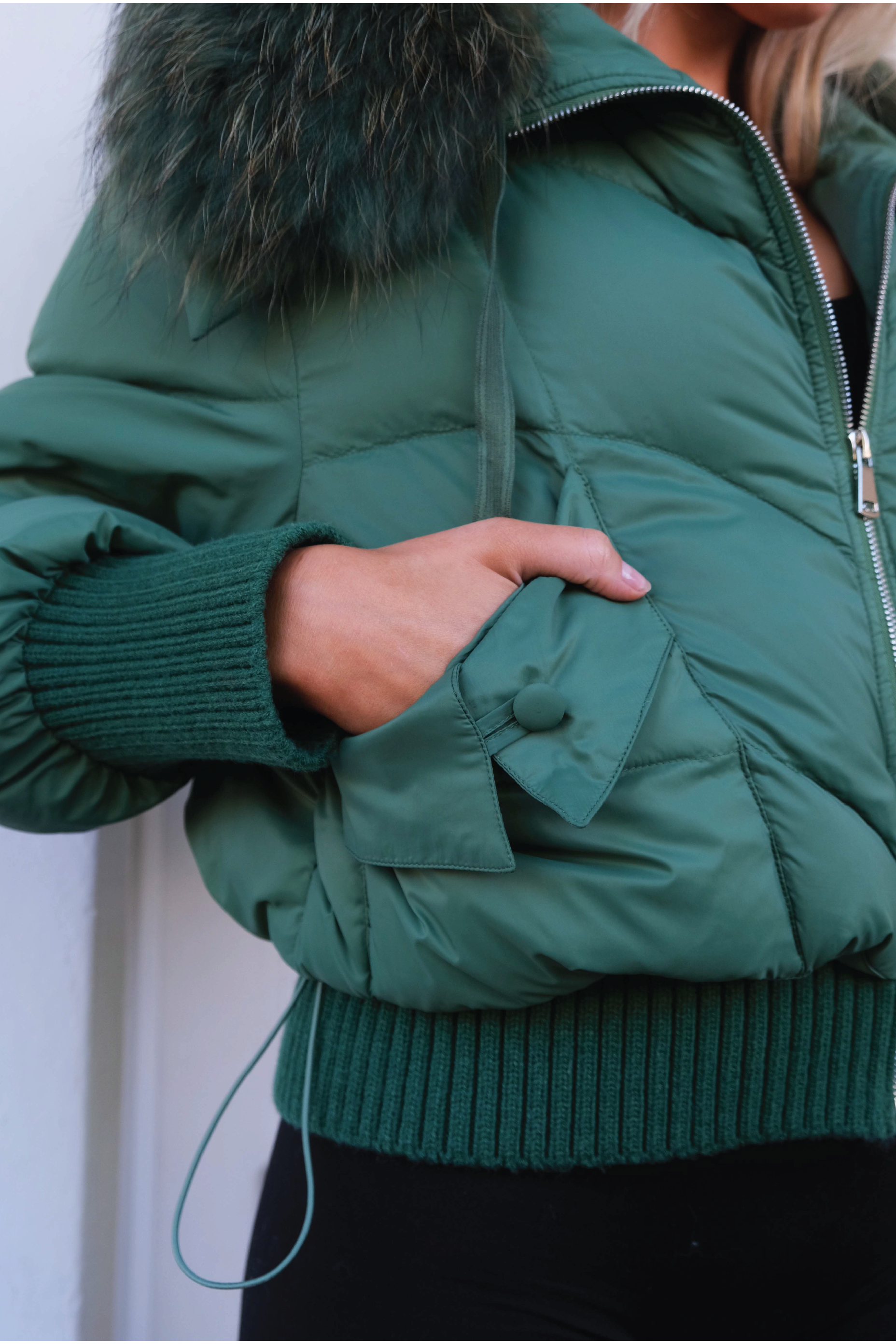 Billie Puffer in Jade - Mode & Affaire