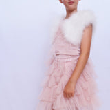 Kids Plume Bolero Snow - Mode & Affaire