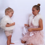 Kids Plume Bolero Snow - Mode & Affaire