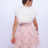 Kids Plume Bolero Snow - Mode & Affaire
