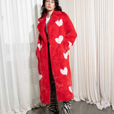 Queen Of Hearts Coat Ruby