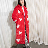 Queen Of Hearts Coat Ruby