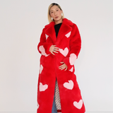 Queen Of Hearts Coat Ruby