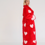 Queen Of Hearts Coat Ruby