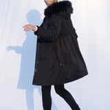 The Daily Long Parka in Onyx