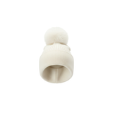 Après Cashmere Pom Pom Beanie Snow