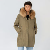 The Daily Long Parka in Khaki
