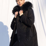 The Daily Long Parka in Onyx
