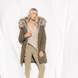The Daily Long Parka in Khaki