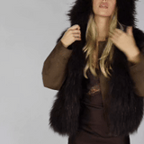 Alba Vest Dark Cocoa