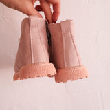Kids Festival Boots in Dusty Pink