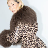 West End Coat in Leopard