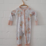 Watercolour Organic Bamboo Baby Pyjamas