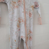 Watercolour Organic Bamboo Baby Pyjamas