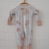 Watercolour Organic Bamboo Baby Pyjamas