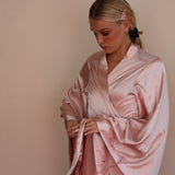 Classique Bridal Robe in Petal