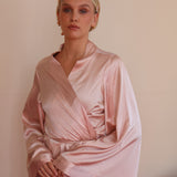 Classique Bridal Robe in Petal