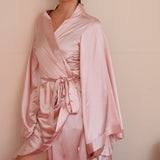 Classique Bridal Robe in Petal