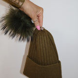 Angora Beanie Olea