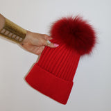 Angora Beanie Lucky Fortune