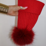 Angora Beanie Lucky Fortune