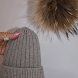 Angora Beanie Cedar