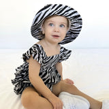 Zebra Linen Bucket Hat