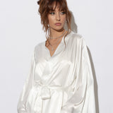 Classique Bridal Robe in Snow