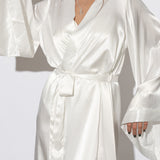 Classique Bridal Robe in Snow