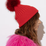 Angora Beanie Lucky Fortune