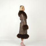 West End Coat in Leopard