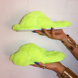 Luinluland X M&A - The Slippers in Neon