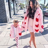 Queen Of Hearts Mini Faux Coat