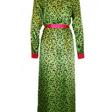 Luinluland X M&A - The Robe in Neon Leopard