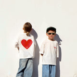 Mini Oversized Heart Tee - Mon Chéri