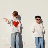 Mini Oversized Heart Tee - Mon Chéri