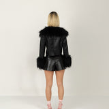 Cher Jacket in Onyx