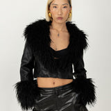 Cher Jacket in Onyx