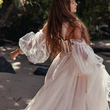 Portofino Tulle Wedding Gown - Mode & Affaire