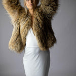 Exotique Winter Jacket in Natural - Mode & Affaire