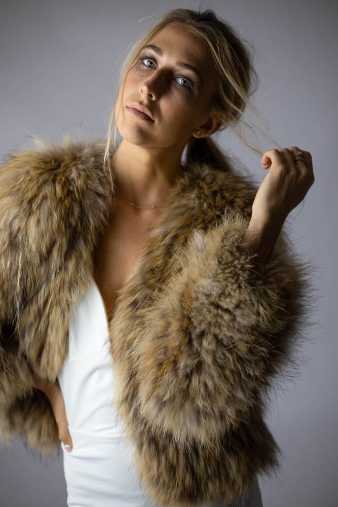 Exotique Winter Jacket in Natural - Mode & Affaire