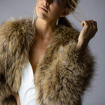 Exotique Winter Jacket in Natural - Mode & Affaire