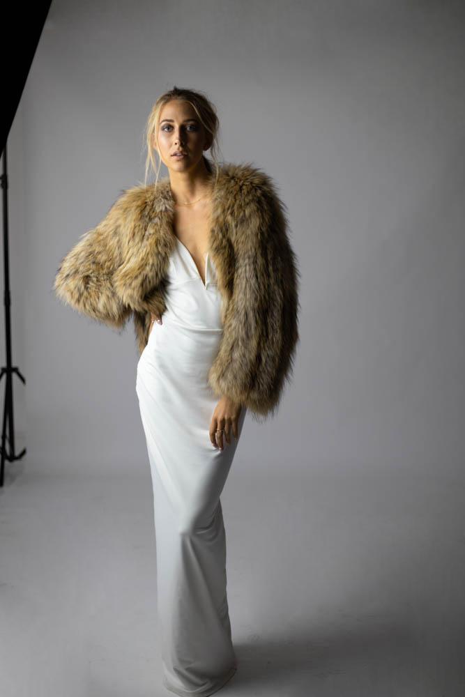 Exotique Winter Jacket in Natural - Mode & Affaire
