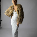 Exotique Winter Jacket in Natural - Mode & Affaire