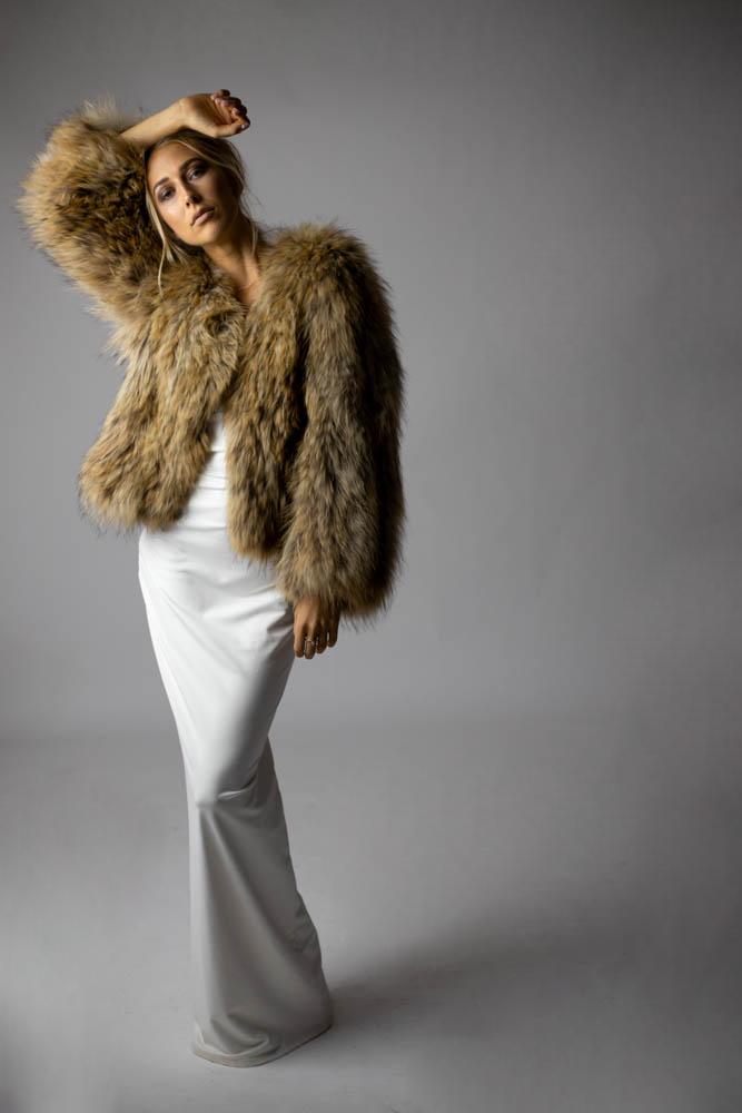 Exotique Winter Jacket in Natural - Mode & Affaire
