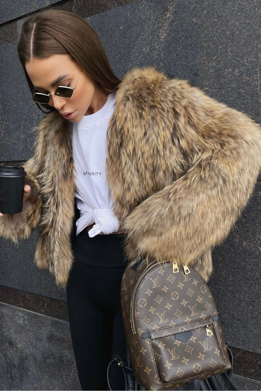 Exotique Winter Jacket in Natural - Mode & Affaire
