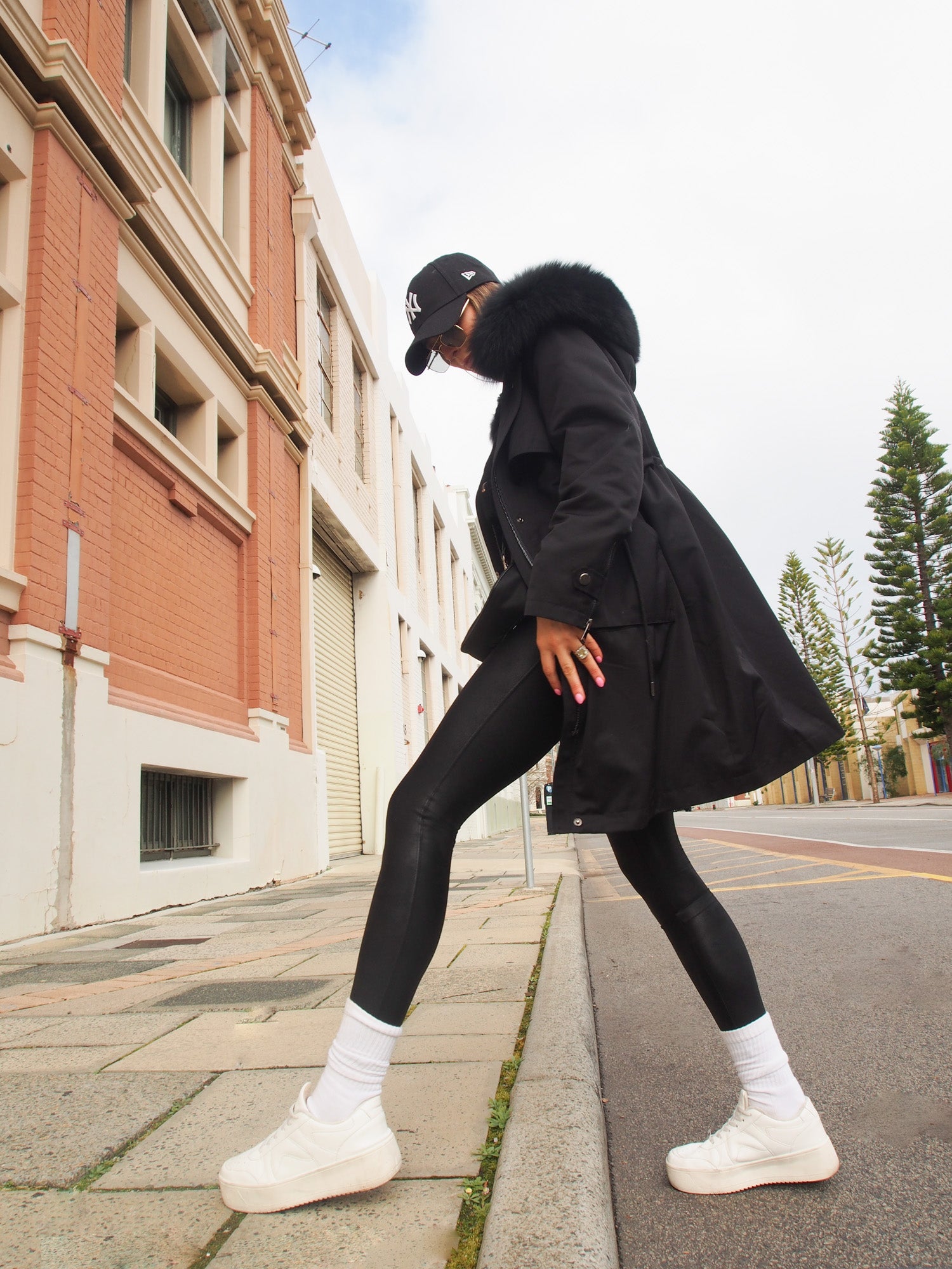 Copenhagen Long Parka in Onyx - Mode & Affaire